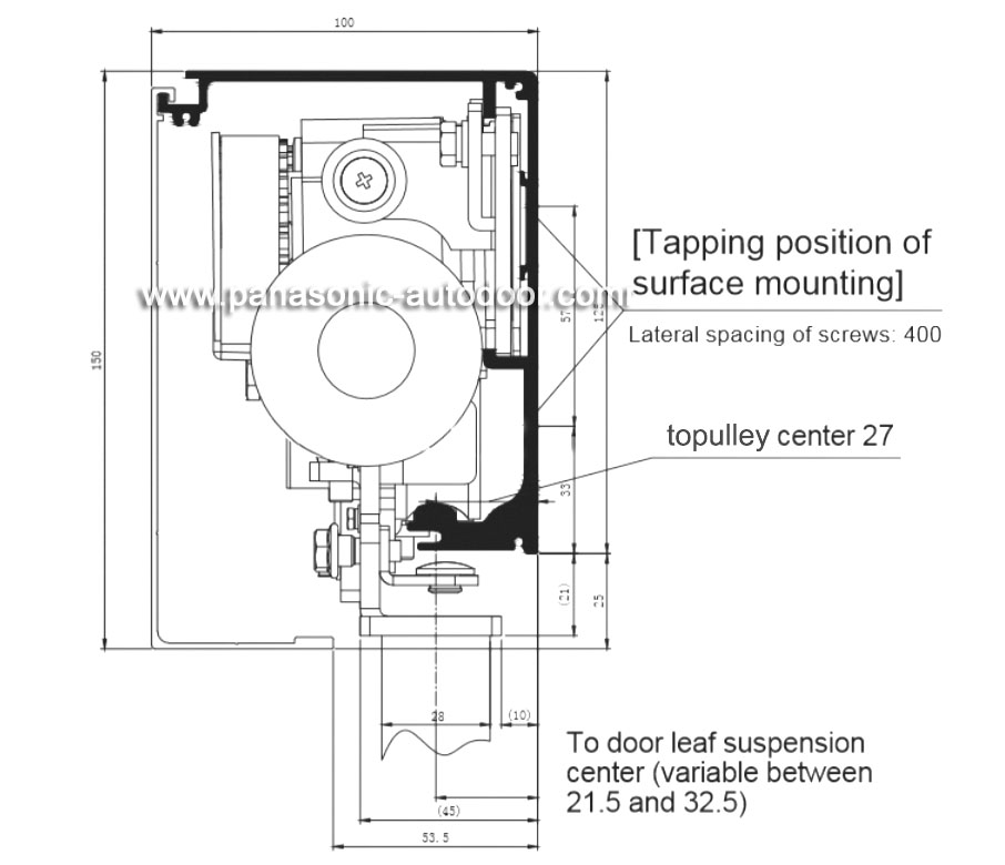 Panasonic automatic door