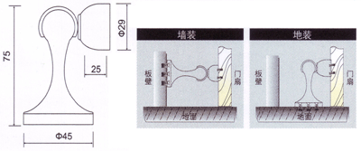 松下门吸